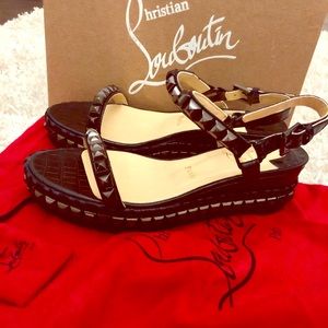 Christian Louboutin Cataclou wedge